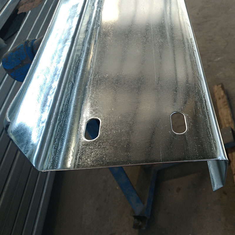Struttura in acciaio prefabbricato Materiali da costruzione Z Sezione in acciaio Purlin