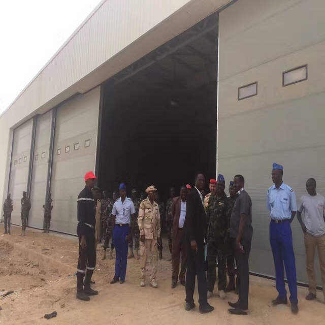 Progetti di ganci per struttura in acciaio del Niger con successo da parte dei militari del Niger | Struttura in acciaio China